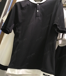 市场上装-T恤-（实拍）休闲男装t恤