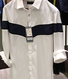 市场上装-衬衫-（实拍）休闲男装衬衫