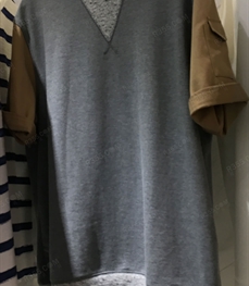 市场上装-卫衣-（实拍）休闲男装卫衣