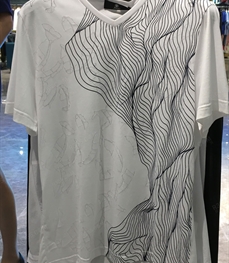 市场上装-T恤-（实拍）时尚商务t恤