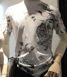 市场上装-T恤-（实拍）时尚商务t恤