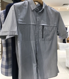 市场上装-衬衫-（实拍）时尚商务衬衫