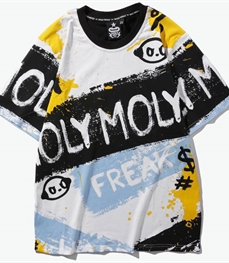 市场上装-T恤-休闲男装t恤