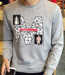 市场上装-卫衣-休闲男装卫衣