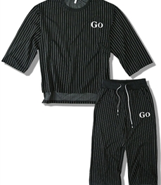 市场上装-套装-休闲男装套装