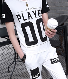 市场上装-套装-休闲男装套装