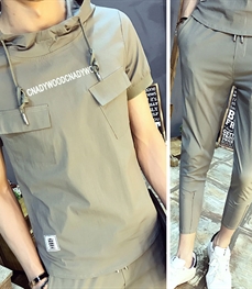 市场上装-套装-休闲男装套装