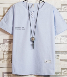 市场上装-T恤-时尚男装t恤