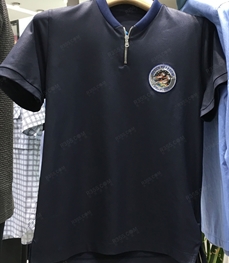 市场上装-T恤-（实拍）时尚商务t恤