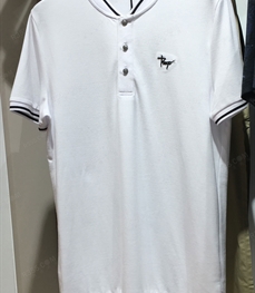 市场上装-T恤-（实拍）时尚商务t恤