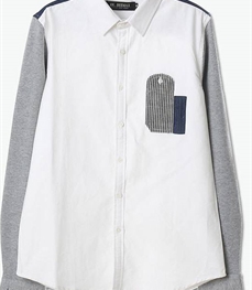 市场上装-衬衫-休闲男装衬衫