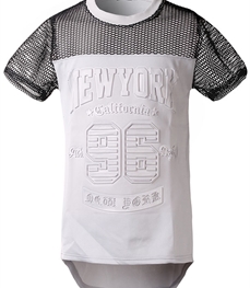 市场上装-T恤-时尚男装t恤