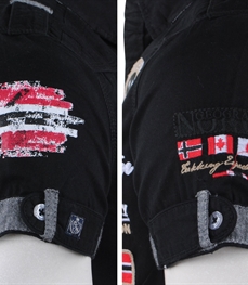 市场上装-衬衫-时尚男装衬衫