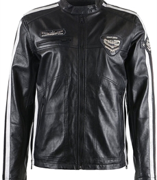 市场上装-皮衣-时尚男装皮衣