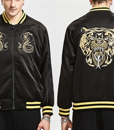 市场上装-夹克-休闲男装夹克