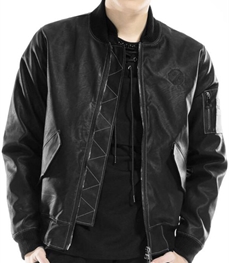 市场上装-皮衣-休闲男装皮衣