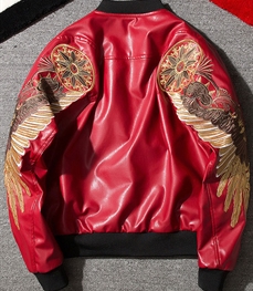 市场上装-皮衣-休闲男装皮衣