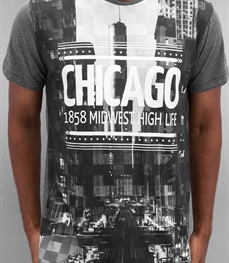 市场上装-T恤-时尚男装t恤