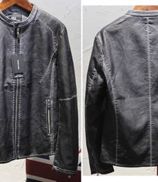 市场上装-皮衣-时尚男装皮衣