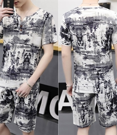 市场上装-套装-休闲男装套装