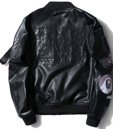 市场上装-皮衣-休闲男装皮衣