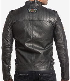 市场上装-皮衣-时尚男装皮衣