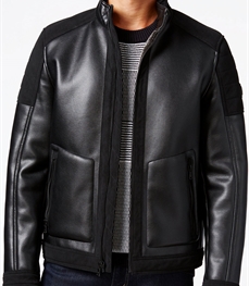 市场上装-皮衣-时尚男装皮衣