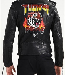 市场上装-皮衣-休闲男装皮衣