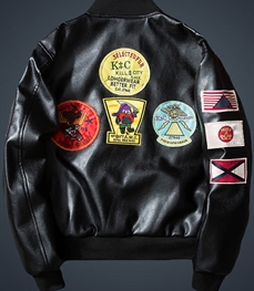 市场上装-皮衣-休闲男装皮衣