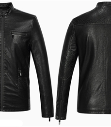 市场上装-皮衣-休闲男装皮衣