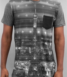 市场上装-T恤-时尚男装t恤