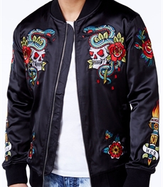 市场上装-夹克-时尚男装夹克