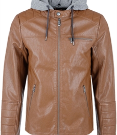 市场上装-皮衣-时尚男装皮衣