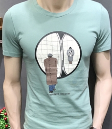 市场上装-T恤-时尚男装t恤