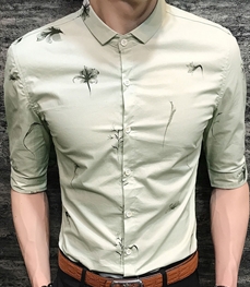 市场上装-衬衫-时尚男装衬衫