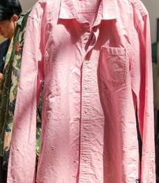 市场上装-衬衫-（实拍）休闲男装衬衫