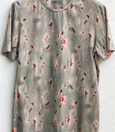 市场上装-T恤-（实拍）时尚商务t恤