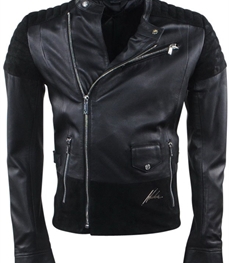 市场上装-皮衣-时尚男装皮衣