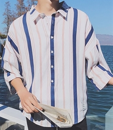 市场上装-衬衫-时尚男装衬衫