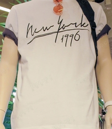 市场上装-T恤-（实拍）休闲男装t恤