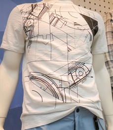 市场上装-T恤-（实拍）休闲男装t恤