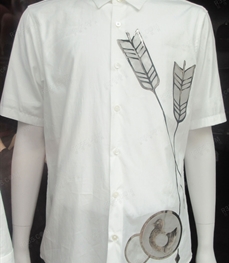 市场上装-衬衫-（实拍）休闲男装衬衫