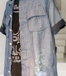 市场上装-衬衫-（实拍）休闲男装衬衫