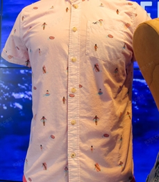 市场上装-衬衫-（实拍）休闲男装衬衫