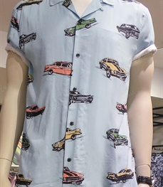 市场上装-衬衫-（实拍）休闲男装衬衫