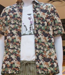 市场上装-衬衫-（实拍）休闲男装衬衫