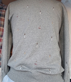 市场上装-卫衣-（实拍）休闲男装卫衣