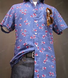 市场上装-衬衫-（实拍）时尚商务衬衫