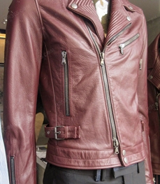 市场上装-皮衣-（实拍）时尚商务皮衣