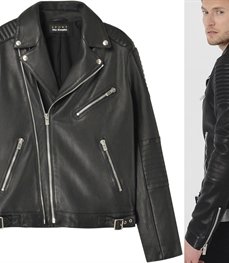 市场上装-皮衣-时尚男装皮衣